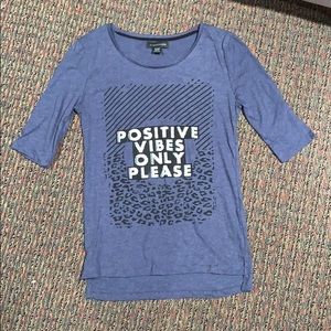 “Positive Vibes Only Please” Tee Shirt